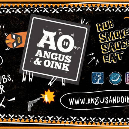 Angus & Oink Angus&Oink (Rub Me) Montreal Steak & Burger Seasoning 250 gram