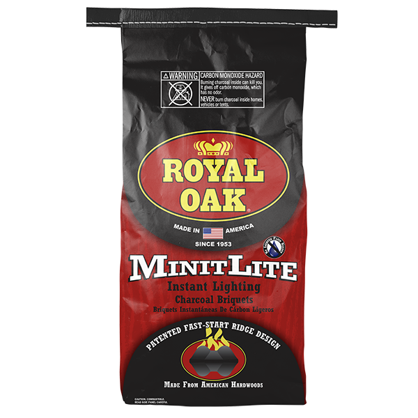 B&B Royal Oak Minit Lite Instant Charcoal Briquets 2.8 kg