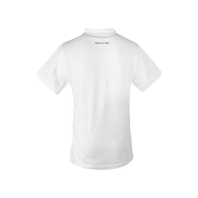 Big Green Egg Big Green Egg Golf Poloshirt Wit