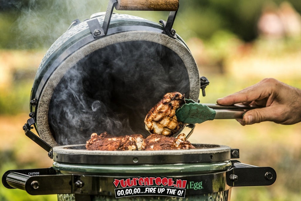 Big Green Egg Big Green Egg RVS BBQ Tang 30 cm