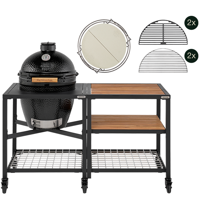 Big Green Egg Big Green Egg The Onyx Large Outdour Kitchen