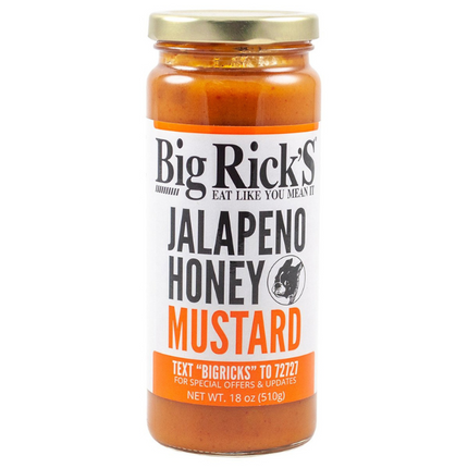 Big Rick's Big Rick's Jalapeño Honey Mustard BBQ Sauce 18oz