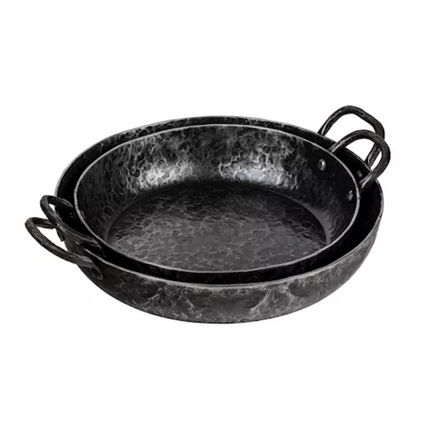 Forged Forged Koekenpan met 2 handvatten 24 cm