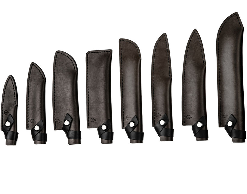 Forged Leather Forged Leren Hoes Slagersmes