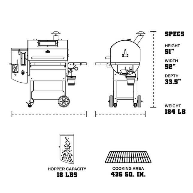 Green Mountain Grills Green Mountain Grills Ledge Prime 2.0