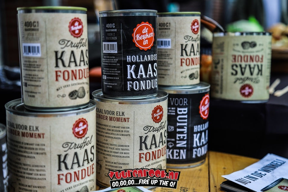 Kaasfondue Truffel Kaasfondue 400 gram