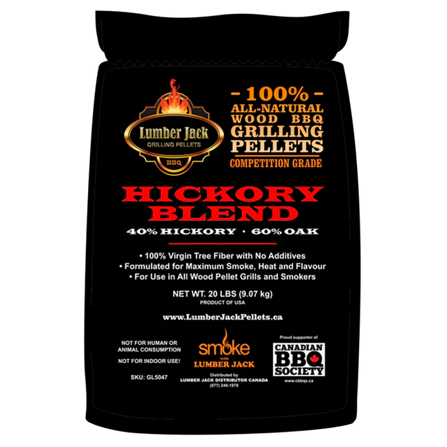 Lumberjack Lumberjack Hickory BBQ Pellets 9 kg