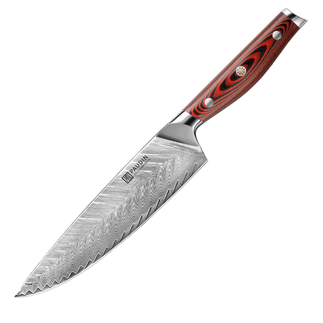 Paudin Paudin Plume Luxe Damascus Koksmes 20 cm