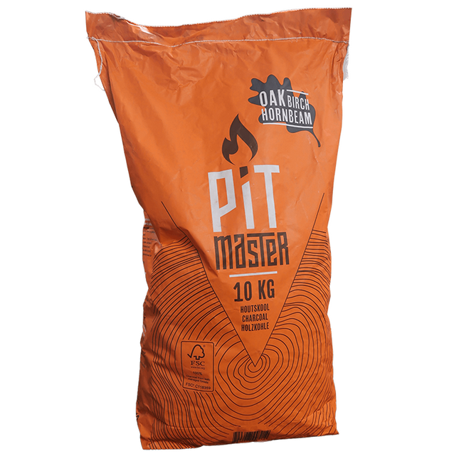 Pitmaster Pitmaster Oak Birch Hornbeam Houtskool 10 kg