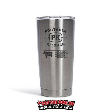 PK Grill PK Branded Yeti 200z Rambler With Lid