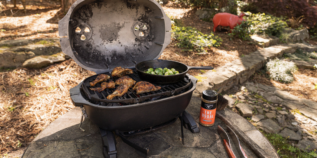 PK Grill Second Chance: PKGO Camp & Tailgate Grilling System (Flipkit)