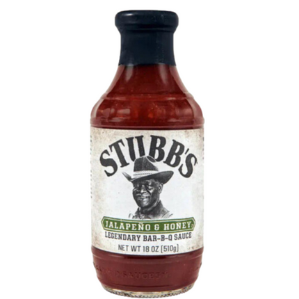 Stubb's Stubb's Jalapeno & Honey BBQ Sauce 18 oz