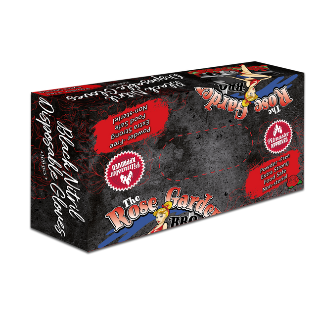 The Rose Garden The Rose Garden Nitril Handschoenen Extra Strong 100 Stuks Small