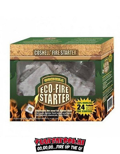 Vuur & Rook Coshell Coconut Eco Fire Block 24 stuks