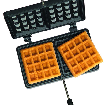 Vuur & Rook Dubbele Wafelijzer Pie Iron