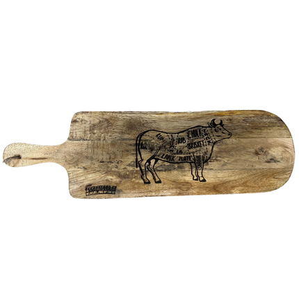 Vuur & Rook Eiken Serveerplank Varken 49,5 x 15 x 2,2 cm