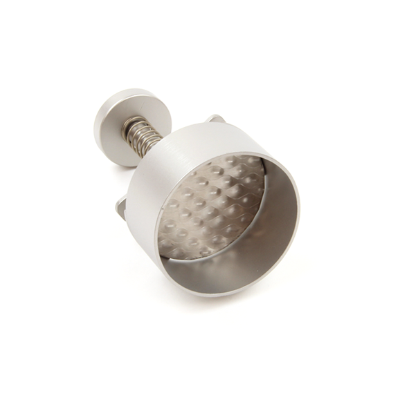 Vuur & Rook RVS Hamburgerpers met Structuurblad Ø 60mm