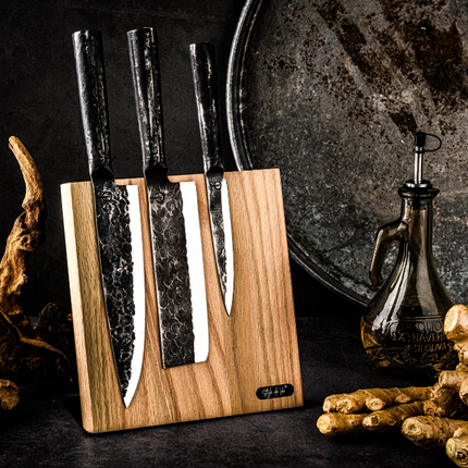 Vuur & Rook Style de Vie Magnetische Messenstandaard Eiken
