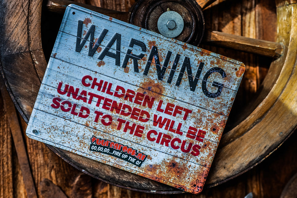 Vuur & Rook Vuur&Rook Circus Mancave Sign - Limited Edition