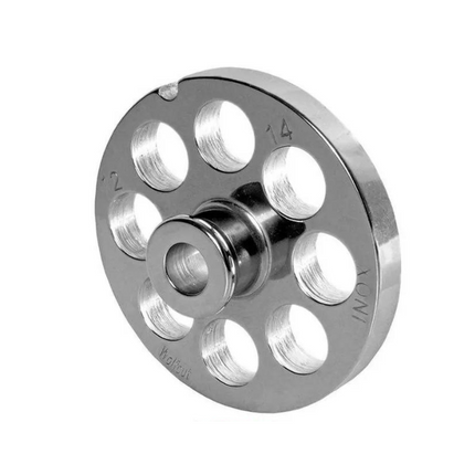Wolfcut Wolfcut Enterprise 10/12 RVS Plaat met Navel 14 mm