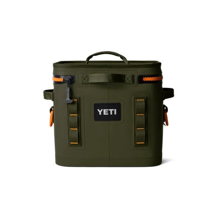 YETI YETI Hopper Flip 12 Olive / King Crab Orange