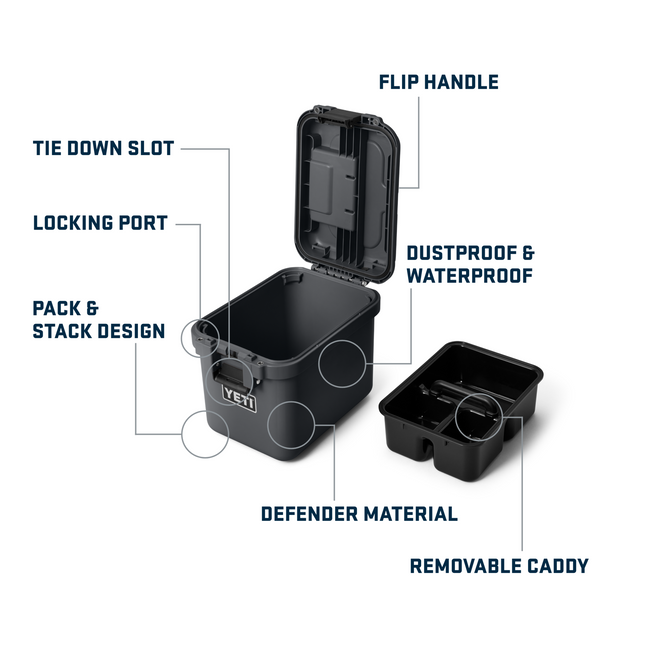 YETI Yeti Loadout Go Box 15 Charcoal