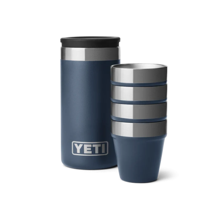 YETI YETI Shotglazen Navy 4 stuks