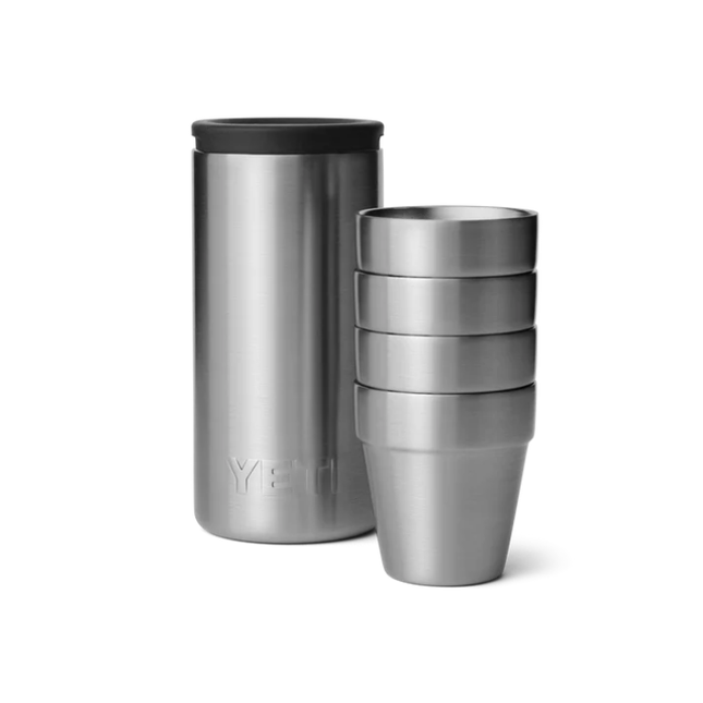 YETI YETI Shotglazen Stainless Steel 4 stuks